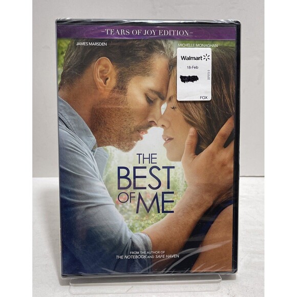 The Best of Me (DVD, 2015, WS, Tears of Joy Edition) James Marsden NEW SEALED - Picture 1 of 2